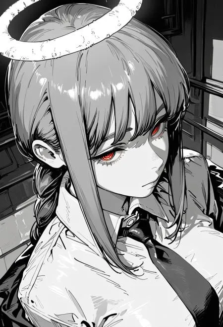 日漫黑白漫画人物画风Illus LoRA插图12 日漫黑白漫画人物画风Illus LoRA插图12