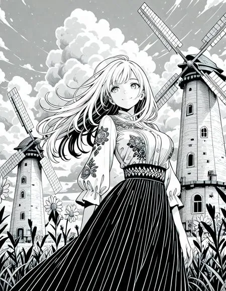 beret mix Mango 漫画大模型插图14 beret mix Mango 漫画大模型插图14