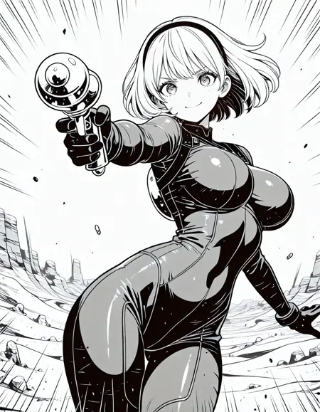 beret mix Mango 漫画大模型