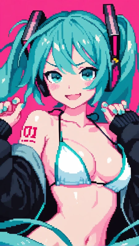 Pixel Illustrious 像素动漫大模型插图16 Pixel Illustrious 像素动漫大模型插图16