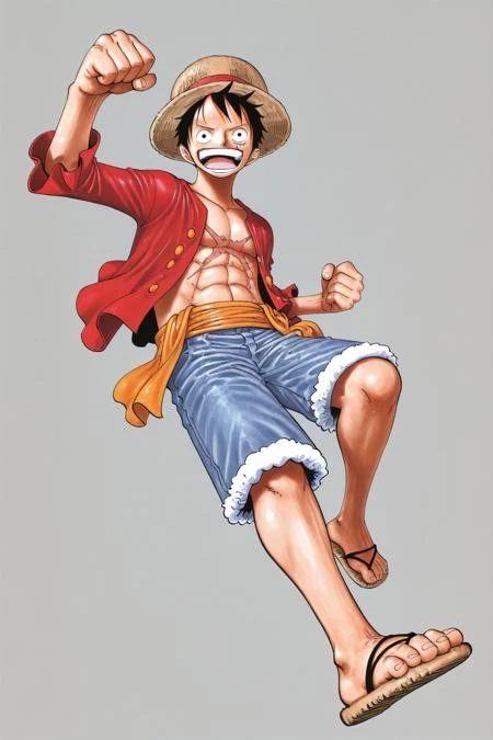 《海贼王》尾田荣一郎角色画风LoRA插图13 《海贼王》尾田荣一郎角色画风LoRA插图13