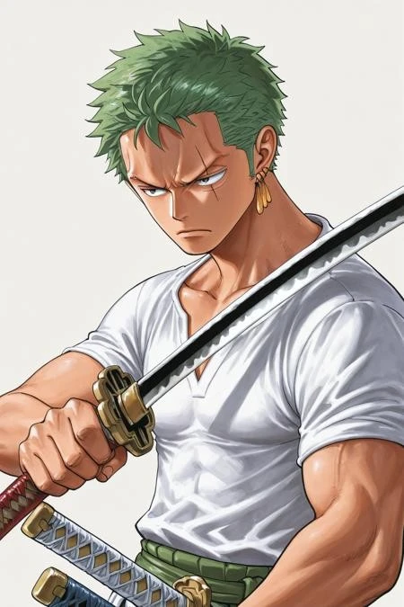 《海贼王》尾田荣一郎角色画风LoRA插图15 《海贼王》尾田荣一郎角色画风LoRA插图15