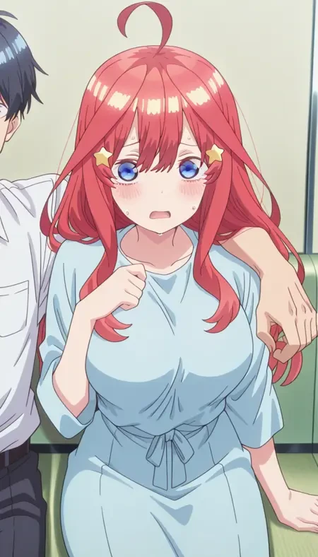 手搭肩上/靠着依偎视角Illus LoRA插图13 手搭肩上/靠着依偎视角Illus LoRA插图13