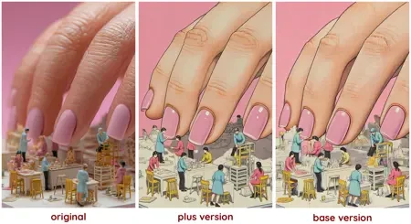 一键漫画/插画风Flux Kontext LoRA插图9 一键漫画/插画风Flux Kontext LoRA插图9