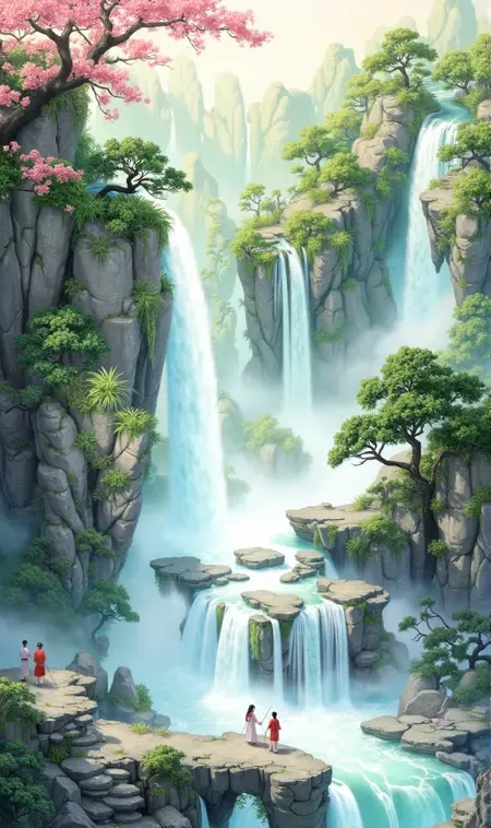 中国山水画/古风建筑Flux LoRA插图8 中国山水画/古风建筑Flux LoRA插图8