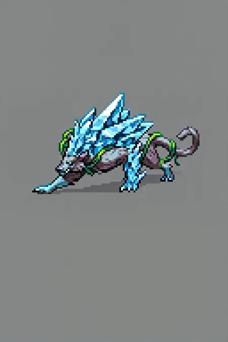 8位动漫像素画风/游戏设计LoRA插图1 8位动漫像素画风/游戏设计LoRA插图1