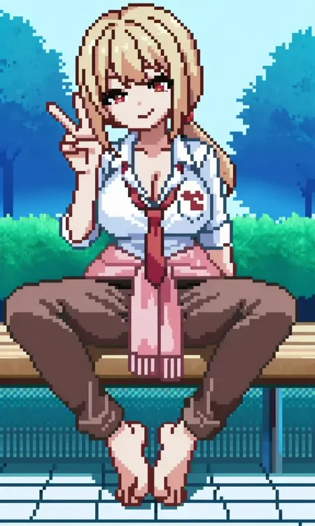 MiaoMiao Illus 角色像素模型插图1 MiaoMiao Illus 角色像素模型插图1