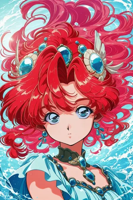 复古赛璐璐/插画师陽子画风LoRA插图13 复古赛璐璐/插画师陽子画风LoRA插图13