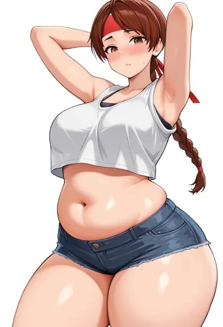 女性身材控制器/丰满苗条滑块LoRA插图7 女性身材控制器/丰满苗条滑块LoRA插图7