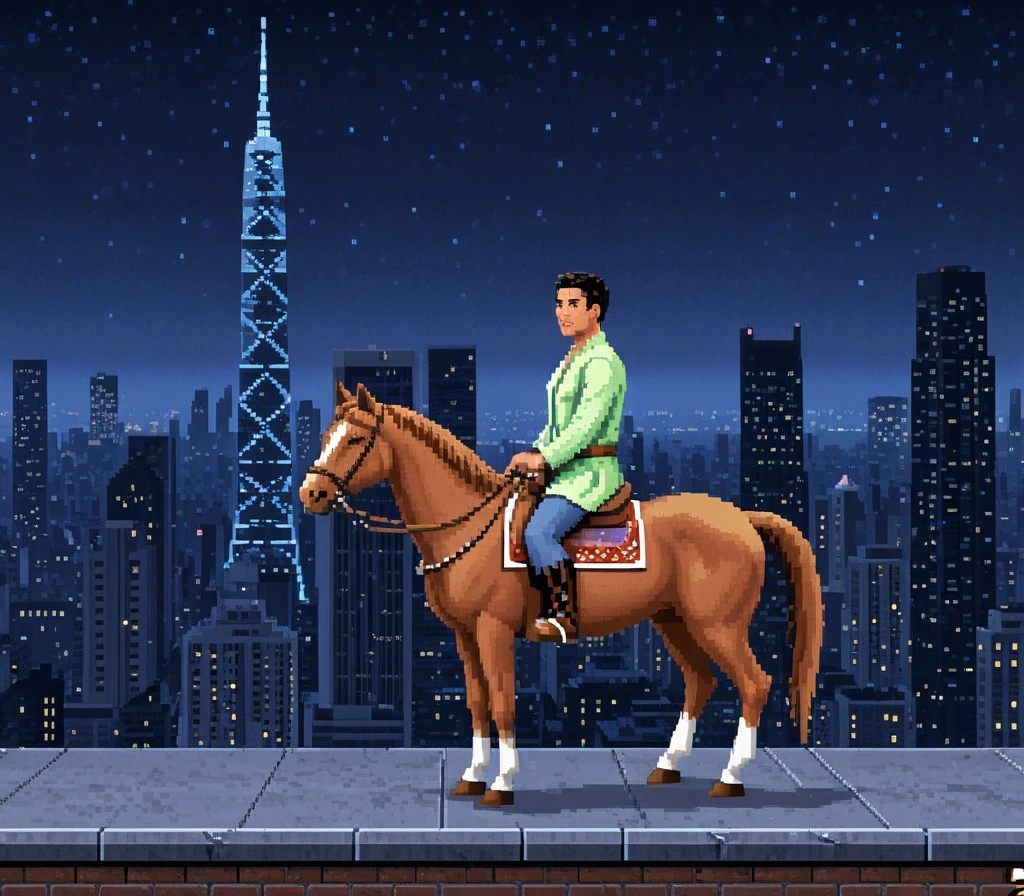 复古电子游戏XL/16位像素画风LoRA插图 复古电子游戏XL/16位像素画风LoRA插图