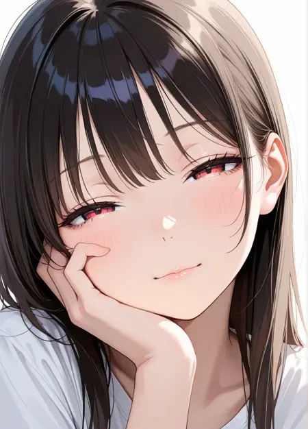 眯眼/半睁眼表情滑块Illus LoRA插图3 眯眼/半睁眼表情滑块Illus LoRA插图3