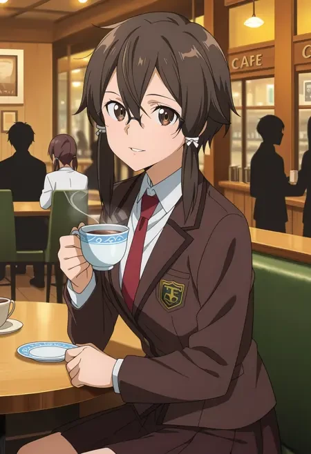 《刀剑神域》朝田诗乃角色Illus LoRA插图10 《刀剑神域》朝田诗乃角色Illus LoRA插图10