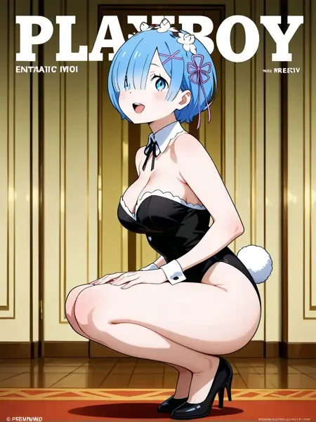 花花公子杂志封面姿势Illus LoRA插图11 花花公子杂志封面姿势Illus LoRA插图11