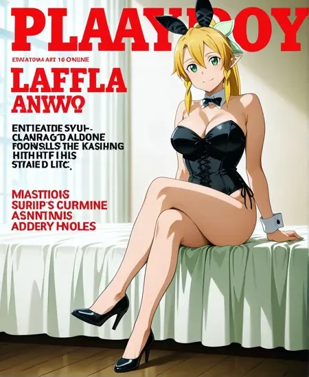 花花公子杂志封面姿势Illus LoRA插图4 花花公子杂志封面姿势Illus LoRA插图4