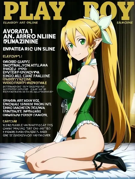 花花公子杂志封面姿势Illus LoRA插图5 花花公子杂志封面姿势Illus LoRA插图5