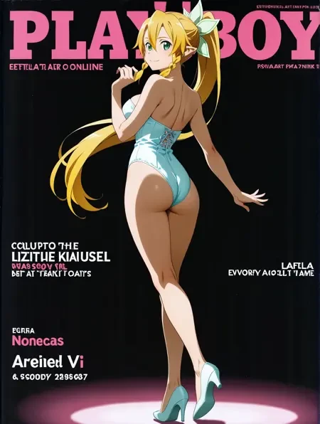 花花公子杂志封面姿势Illus LoRA插图6 花花公子杂志封面姿势Illus LoRA插图6