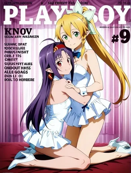 花花公子杂志封面姿势Illus LoRA插图7 花花公子杂志封面姿势Illus LoRA插图7