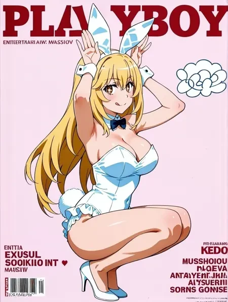 花花公子杂志封面姿势Illus LoRA插图9 花花公子杂志封面姿势Illus LoRA插图9