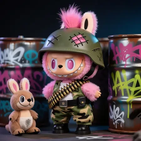 Labubu潮玩/玩偶生成器Qwen LoRA插图12 Labubu潮玩/玩偶生成器Qwen LoRA插图12