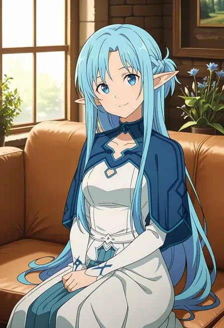 《刀剑神域》亚斯娜角色服饰LoRA插图13 《刀剑神域》亚斯娜角色服饰LoRA插图13