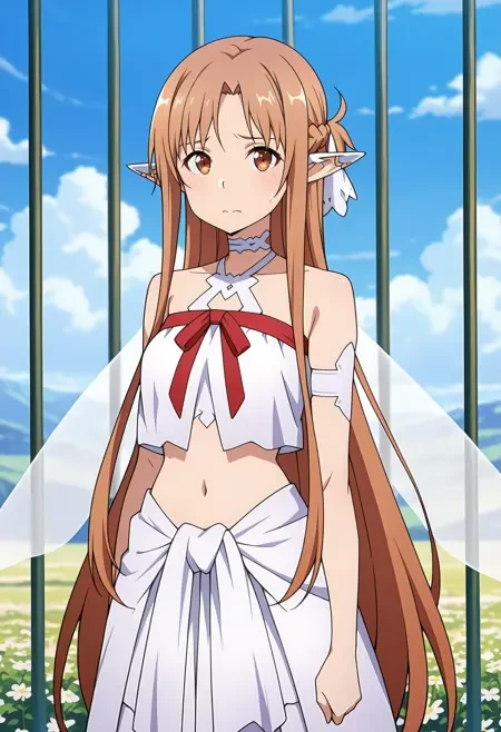 《刀剑神域》亚斯娜角色服饰LoRA插图6 《刀剑神域》亚斯娜角色服饰LoRA插图6