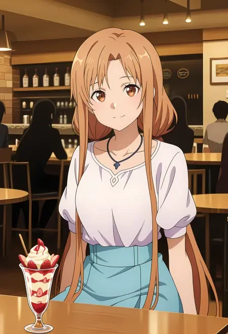 《刀剑神域》亚斯娜角色服饰LoRA插图7 《刀剑神域》亚斯娜角色服饰LoRA插图7