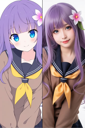 动漫转真人工具Qwen Edit LoRA