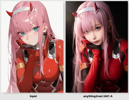 动漫转真人工具Qwen LoRA插图2 动漫转真人工具Qwen LoRA插图2