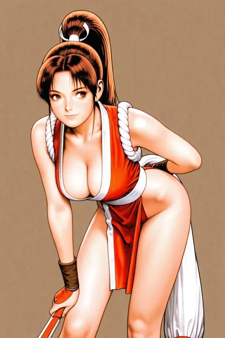 拳皇/街头霸王复古角色画风LoRA插图10 拳皇/街头霸王复古角色画风LoRA插图10