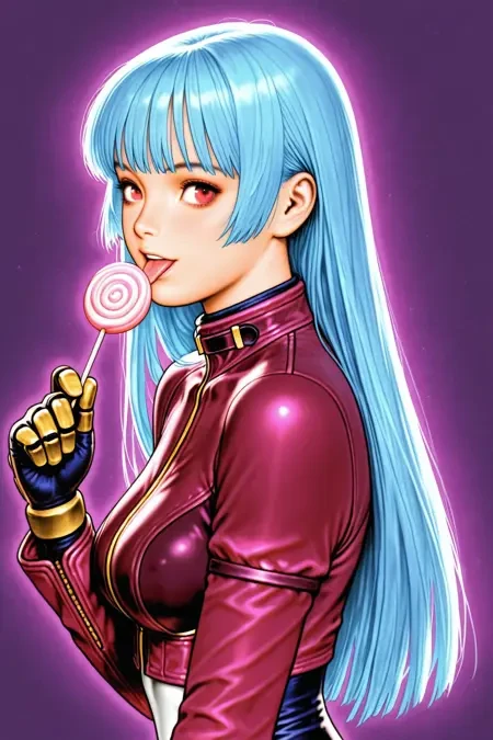 拳皇/街头霸王复古角色画风LoRA插图6 拳皇/街头霸王复古角色画风LoRA插图6