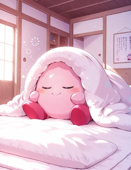 躲在被子里/钻进被子姿势Illus LoRA插图5 躲在被子里/钻进被子姿势Illus LoRA插图5