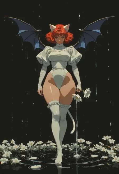 90年代动漫复古/怀旧画风Illus LoRA插图12 90年代动漫复古/怀旧画风Illus LoRA插图12