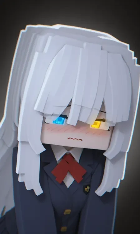 MiaoMiao Blocks方块人动漫模型插图12 MiaoMiao Blocks方块人动漫模型插图12