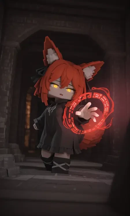 MiaoMiao Blocks方块人动漫模型插图4 MiaoMiao Blocks方块人动漫模型插图4