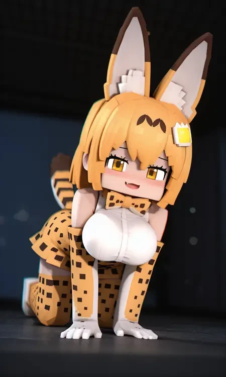 MiaoMiao Blocks方块人动漫模型插图9 MiaoMiao Blocks方块人动漫模型插图9