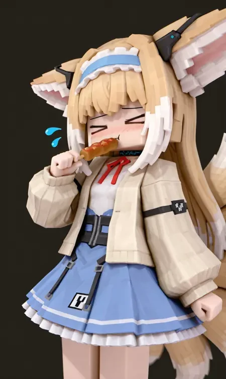 MiaoMiao Blocks方块人动漫模型插图7 MiaoMiao Blocks方块人动漫模型插图7