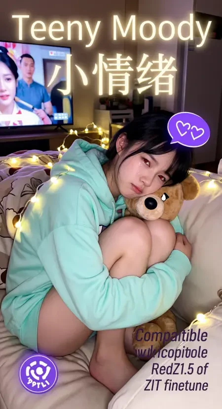 小红书女性表情/情绪ZImage LoRA插图6 小红书女性表情/情绪ZImage LoRA插图6