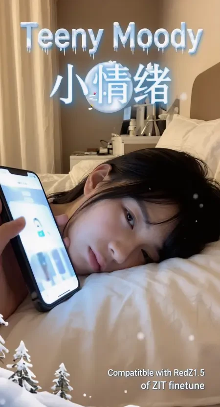 小红书女性表情/情绪ZImage LoRA插图4 小红书女性表情/情绪ZImage LoRA插图4