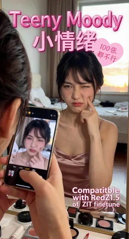 小红书女性表情/情绪ZImage LoRA插图11 小红书女性表情/情绪ZImage LoRA插图11