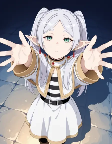 带我走/抱抱我动作姿势Illus LoRA插图1 带我走/抱抱我动作姿势Illus LoRA插图1