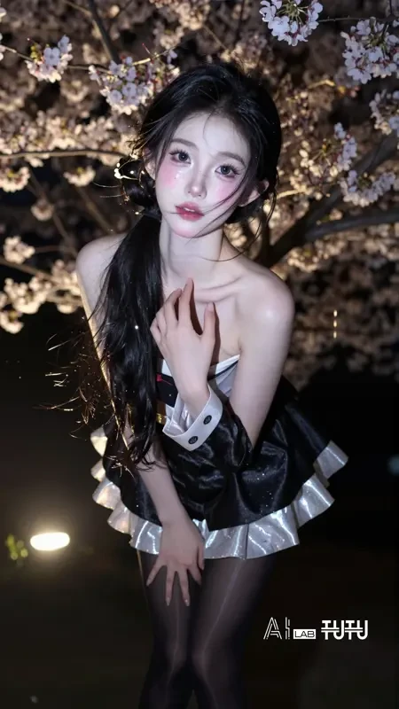 油亮黑丝/长筒袜过膝丝袜ZIT LoRA插图 油亮黑丝/长筒袜过膝丝袜ZIT LoRA插图