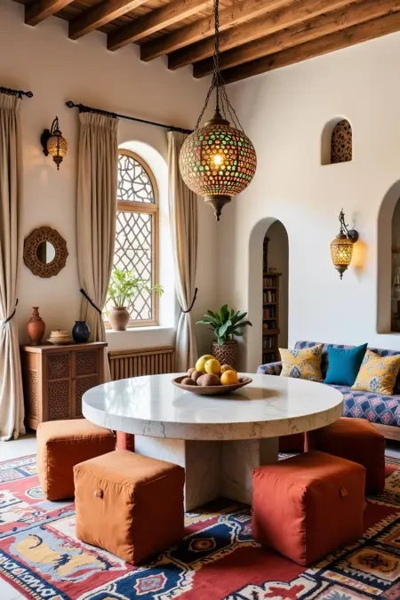 摩洛哥风格室内场景设计Flux LoRA插图4 摩洛哥风格室内场景设计Flux LoRA插图4