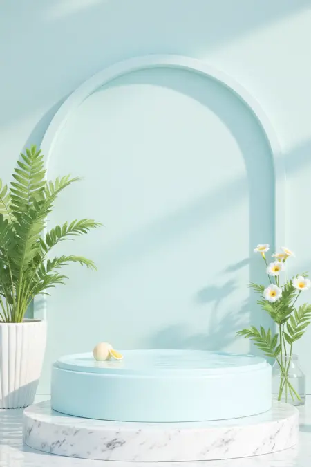 美妆/电商产品3D展示场景Flux LoRA