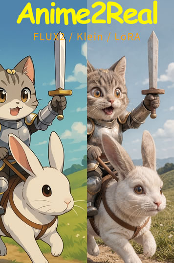 A2R一键动漫转写实工具LoRA