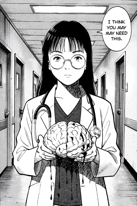 浦泽直树黑白漫画/绘画风格LoRA插图2 浦泽直树黑白漫画/绘画风格LoRA插图2