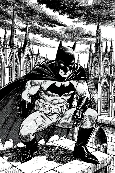 浦泽直树黑白漫画/绘画风格LoRA插图9 浦泽直树黑白漫画/绘画风格LoRA插图9