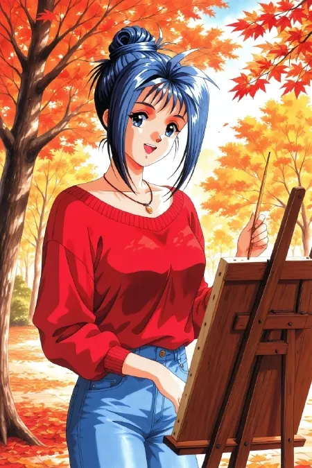 《心跳回忆》16合一全角色Illus LoRA插图12 《心跳回忆》16合一全角色Illus LoRA插图12