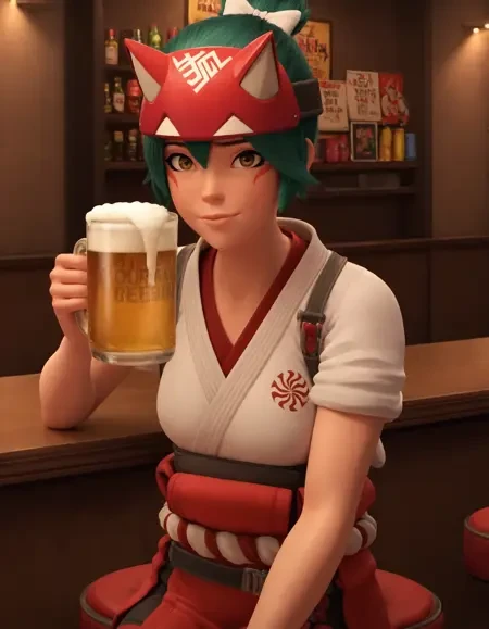 《守望先锋》3D游戏角色LoRA插图3 《守望先锋》3D游戏角色LoRA插图3