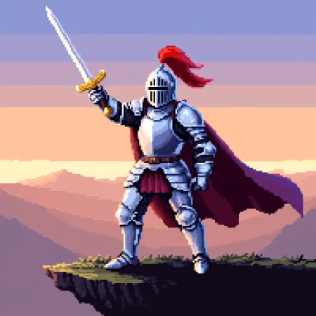 像素游戏/建筑/人物画风多版本LoRA