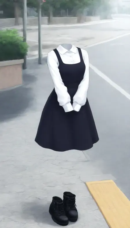 隐形身体/透明人/透明服饰Illus LoRA